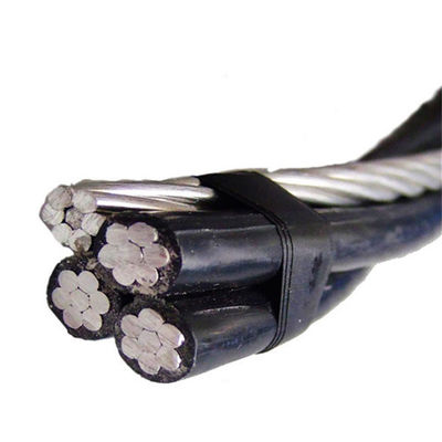 Mua Cáp ABC cách nhiệt PVC tùy chỉnh Điện áp thấp 1KV Cáp liên kết trên không online manufacture