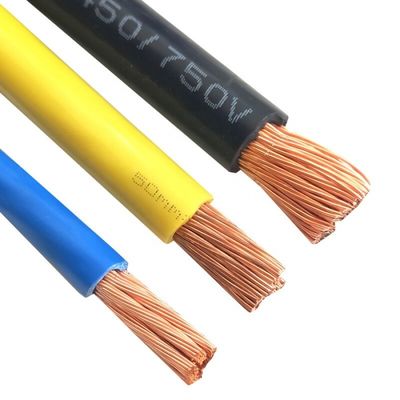 BVR Cáp điện PVC chiều dài đơn tùy chỉnh lõi dây PVC Hiệu quả năng lượng