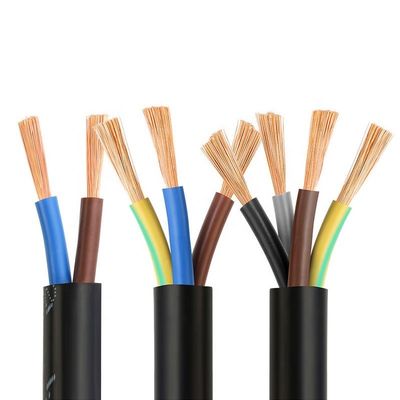 Cáp linh hoạt đa dẫn RVV/H05VV-F 2 3 4 Cáp điện lõi Cáp điện