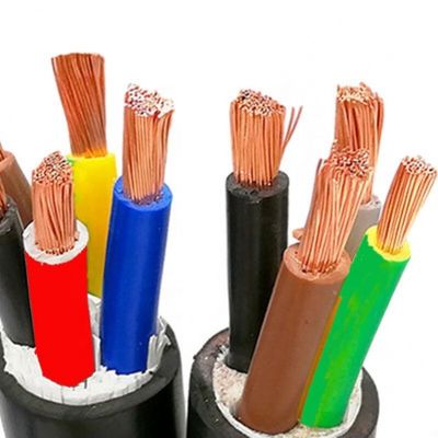 4 lõi 1.5MM 2.5MM 4MM 6MM điện áp thấp PVC cách nhiệt và vỏ dây điện