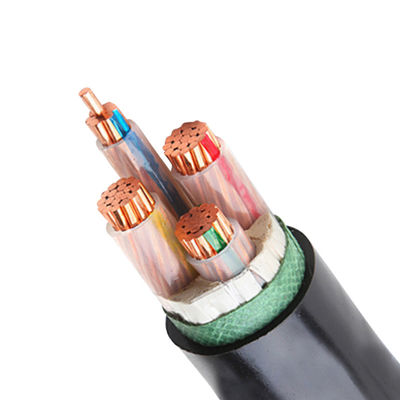 Độ dài tùy chỉnh sưởi ấm 0,6/1kv XLPE cách nhiệt PVC bao bọc Cu dẫn 4X25 1X16mm