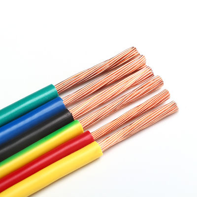 6mm AWG 6 Single Core Building PVC Power Cable đồng cách nhiệt loại trần