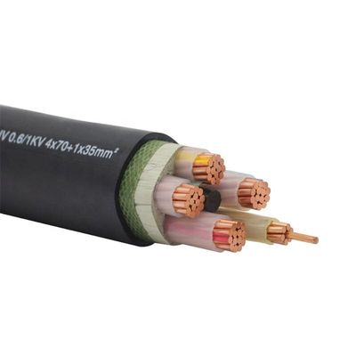 Cáp điện YJV22 được chứng nhận CE với cách điện XLPE và điện áp định số 0,6/1KV