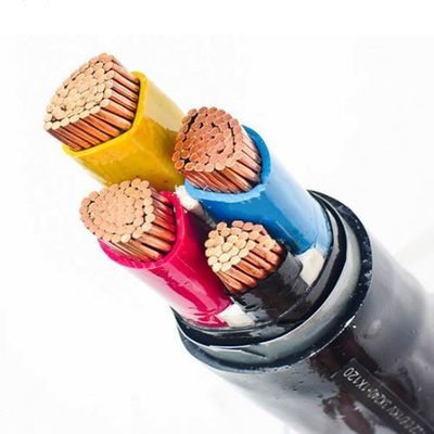 XLPE Cáp điện ngầm bọc thép PVC cách nhiệt với dây dẫn đồng tinh khiết