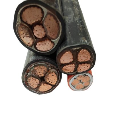 16mm-95mm Nyy Điện áp thấp 5 lõi Cáp điện XLPE Wire Cu PVC phủ đất 25mm-35mm Kích thước